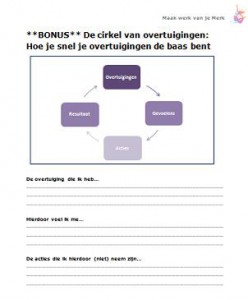 bonus checklist Maak werk van je Merk
