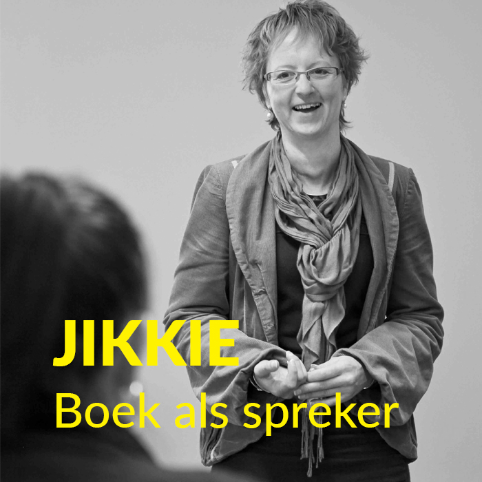 Boek Jikkie als spreker!